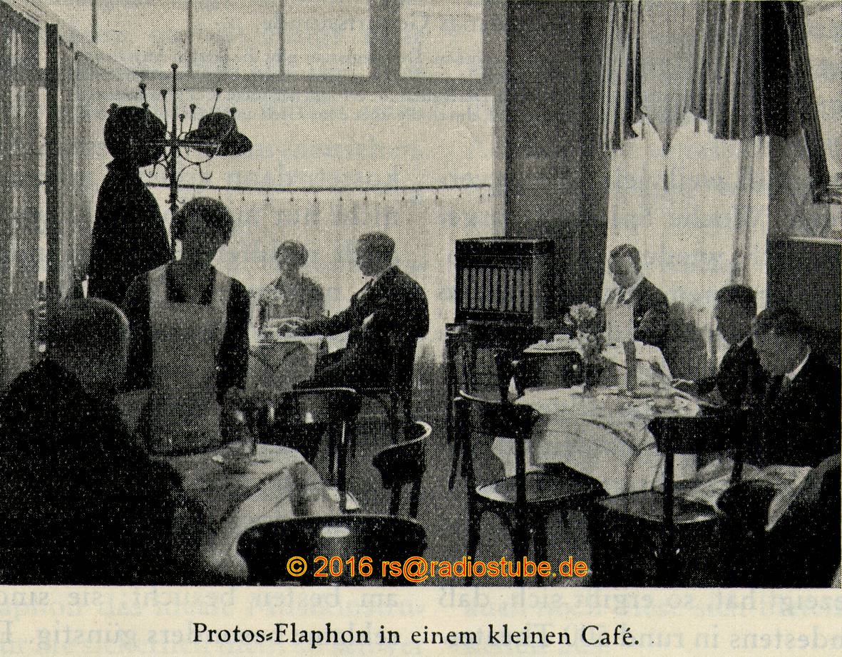 Protos-Elaphon von 1929/30